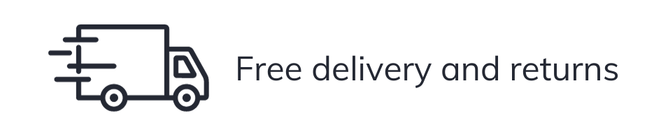 Free delivery and returns